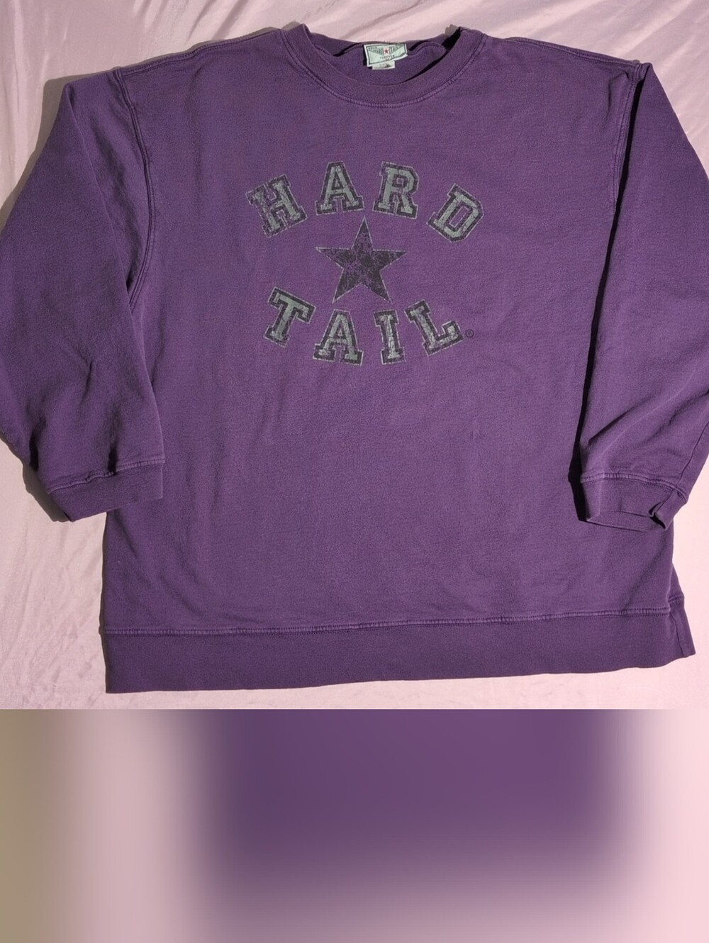 🔥Vintage🔥 Hard Tail Forever Star Logo Sweatshirt Sweater  Y2K Grunge Oversized